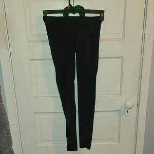 Black Women's Leggings - Stretch High-Waist Leggings